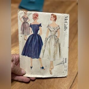 Vintage McCall's Dress Pattern 1954. Size 12